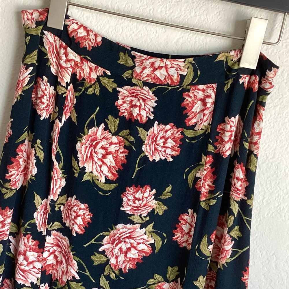\Topshop\ Floral Maxi Skirt - Picture 3 of 16